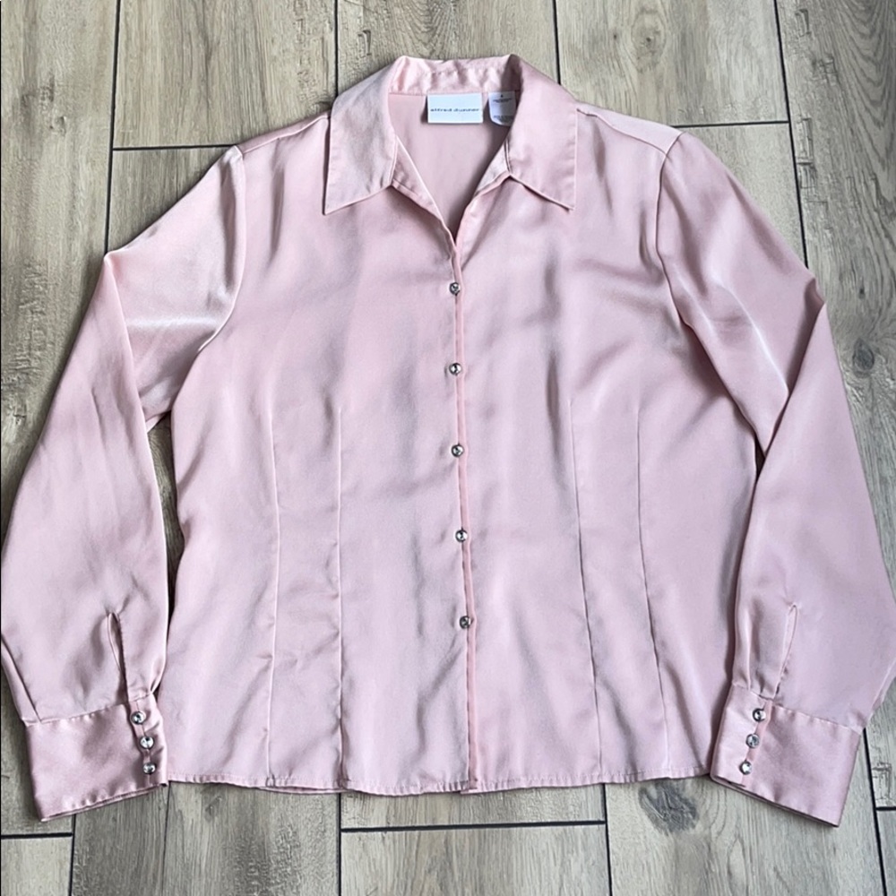 Alfred Dunner Women’s Pink Blouse Size 8